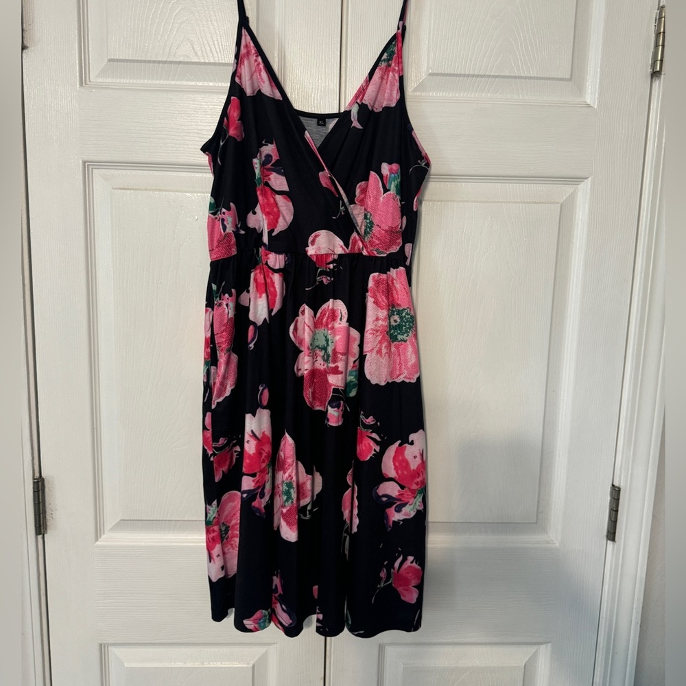 Black Floral Sundress